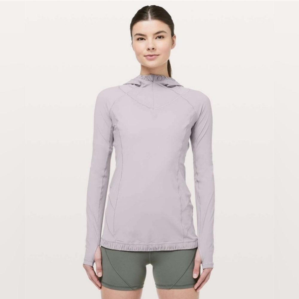 LULULEMON Water Bound Hoodie in Dark Chrome